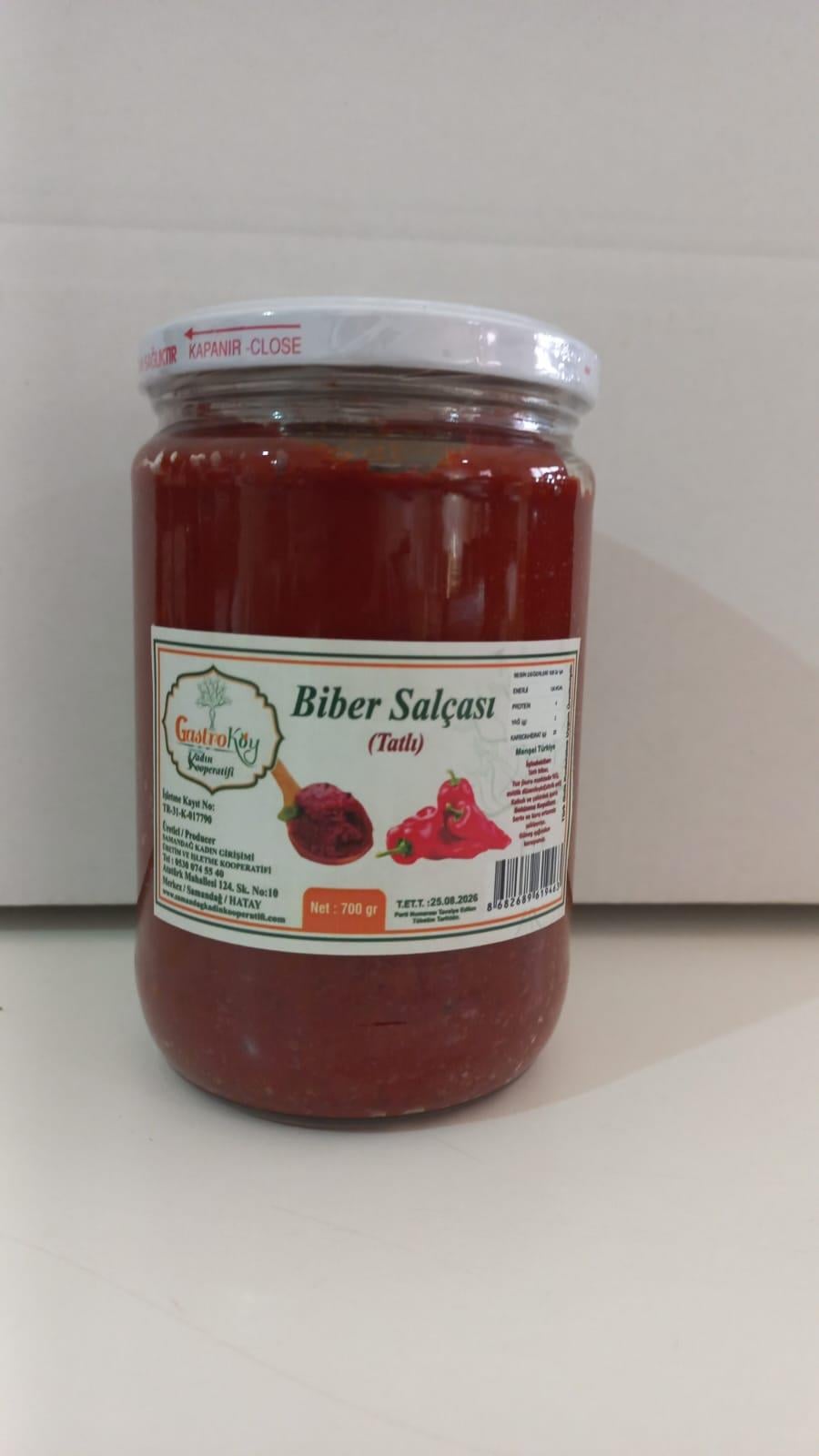 Tatlı Biber Salçası